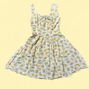 Jessica Simpson Cotton Floral Print Dress